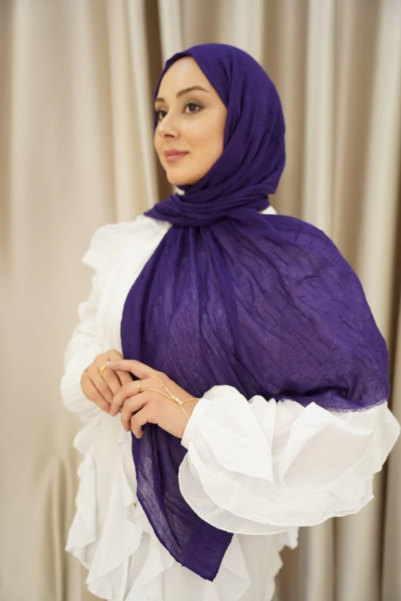 Bambu Şal - Mor