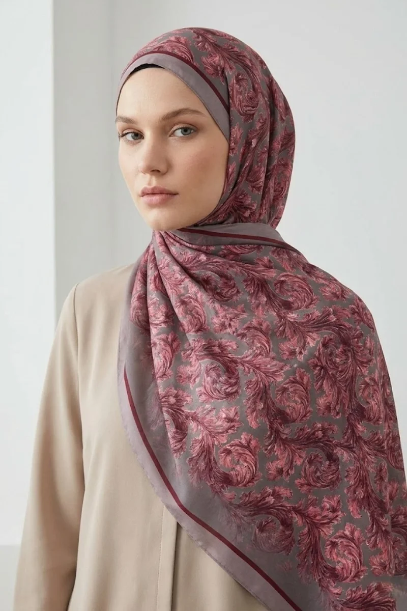 Deva Model Retro Desen Şal - 13